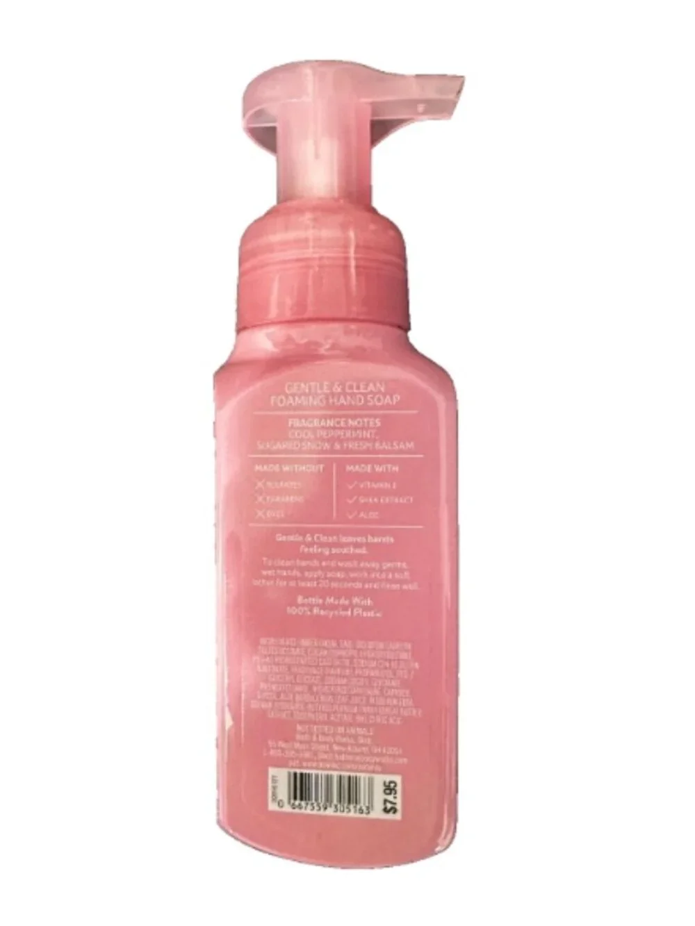 Bath & Body Works Twisted Peppermint Gentle & Clean Foaming Hand Soap 259ml